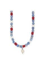 Brighton Brighton JM0009 Americana Beach Pearl Charm Necklace
