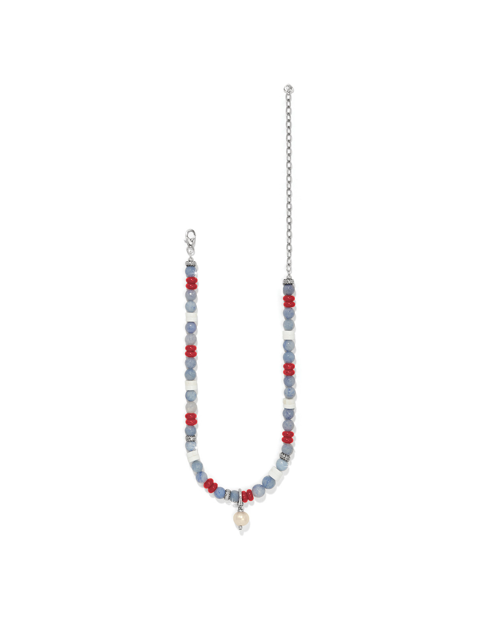 Brighton Brighton JM0009 Americana Beach Pearl Charm Necklace