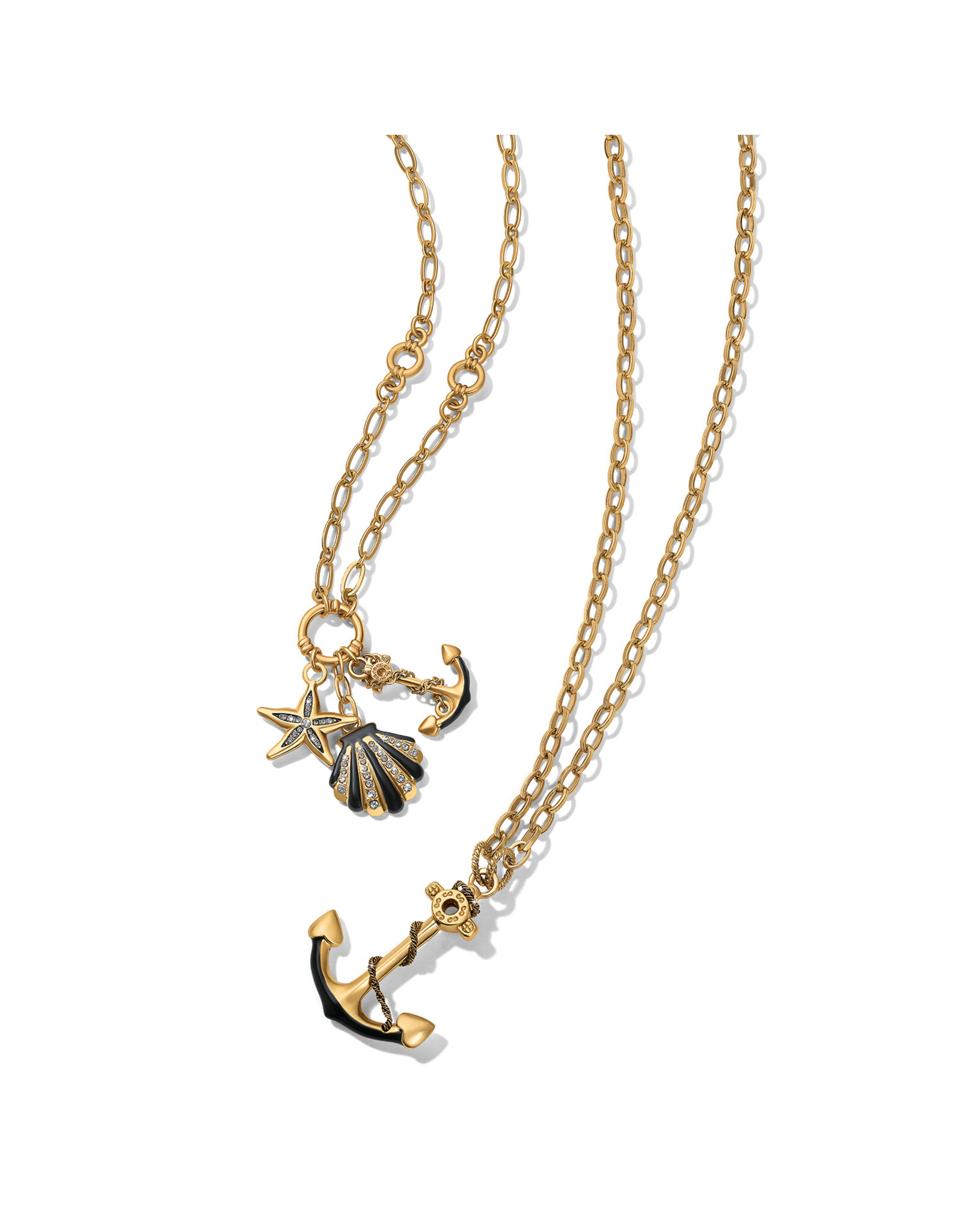 Brighton Brighton JM0011 Twilight Waters Anchor Necklace