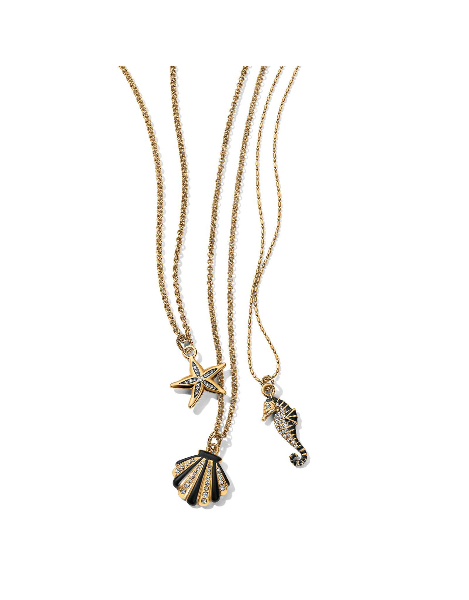 Brighton Brighton JM0014 Twilight Waters Shell Necklace