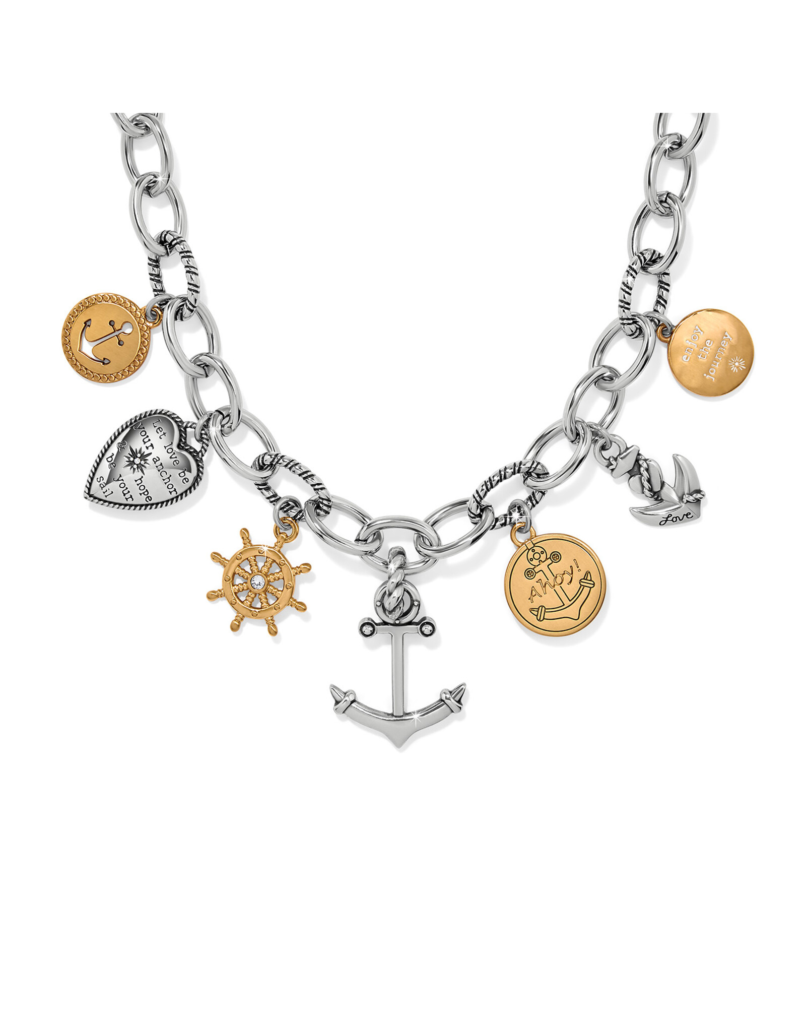Brighton Brighton JM0016 Anchors Aweigh Necklace