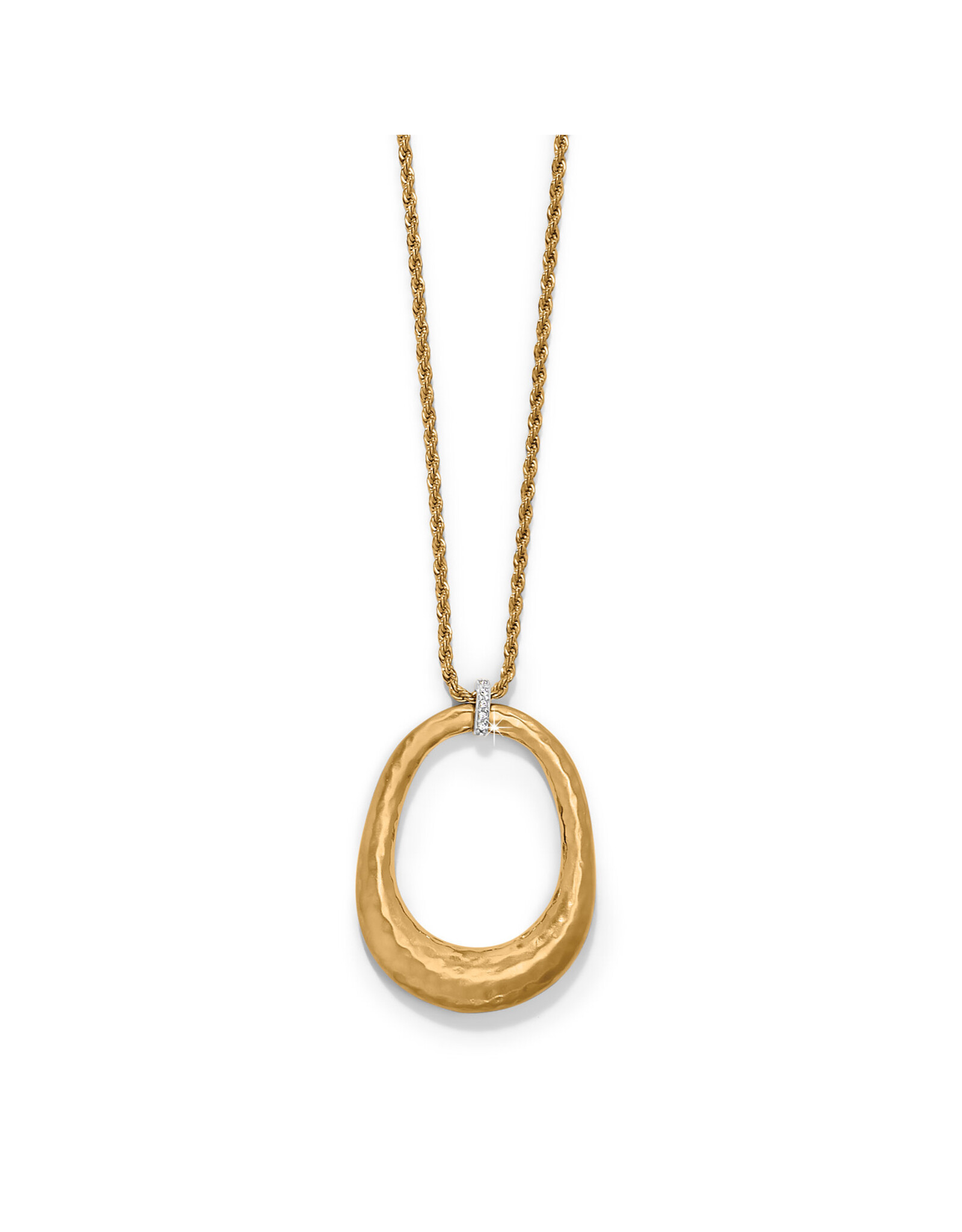 Brighton Brighton JM0026 Meridian Geo Open Ring Pendant Necklace