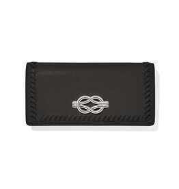 Brighton Brighton T35873 Black Interlok Harmony Slim Folio