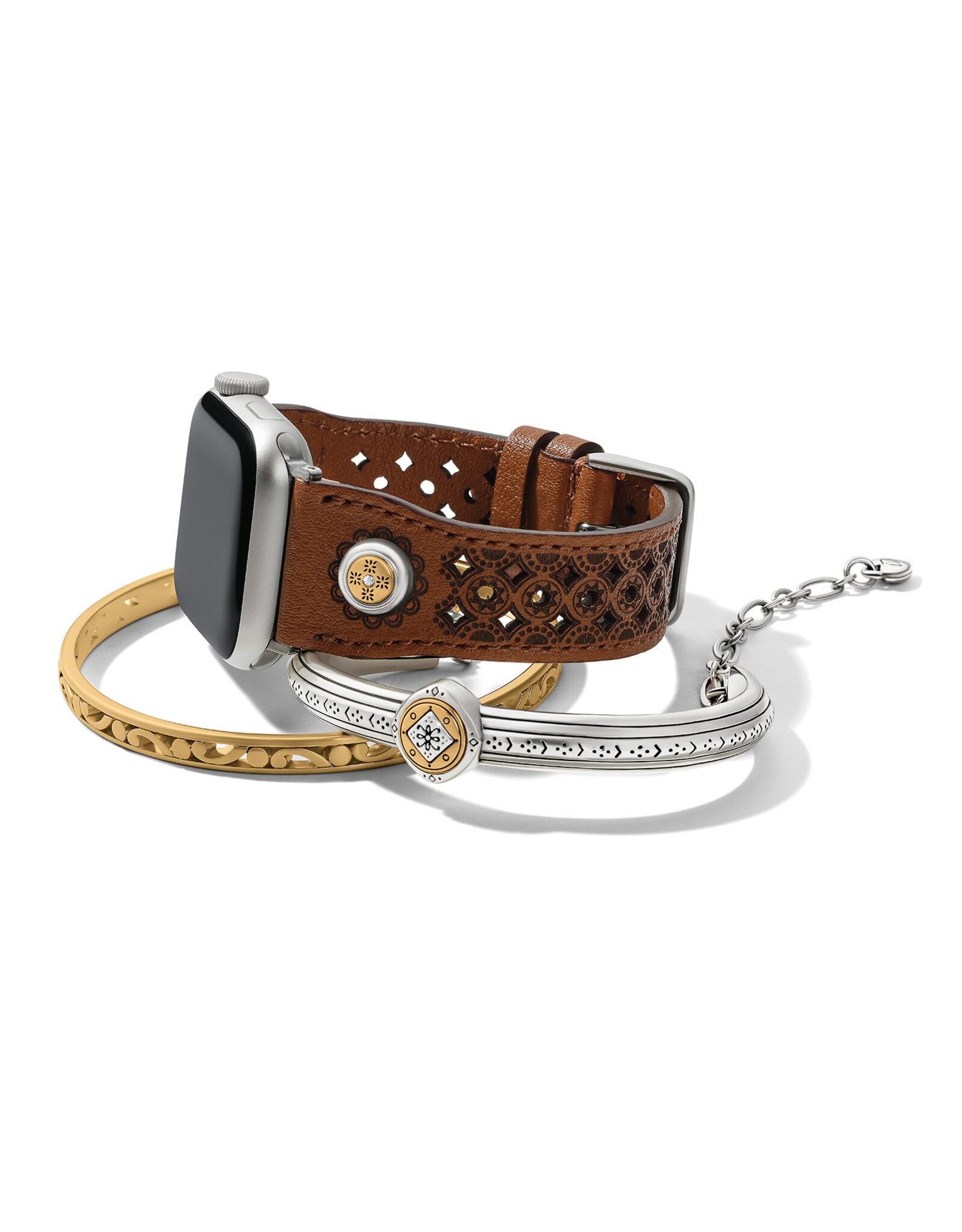 Brighton Brighton W20493 Mosaic Leather Watch Band