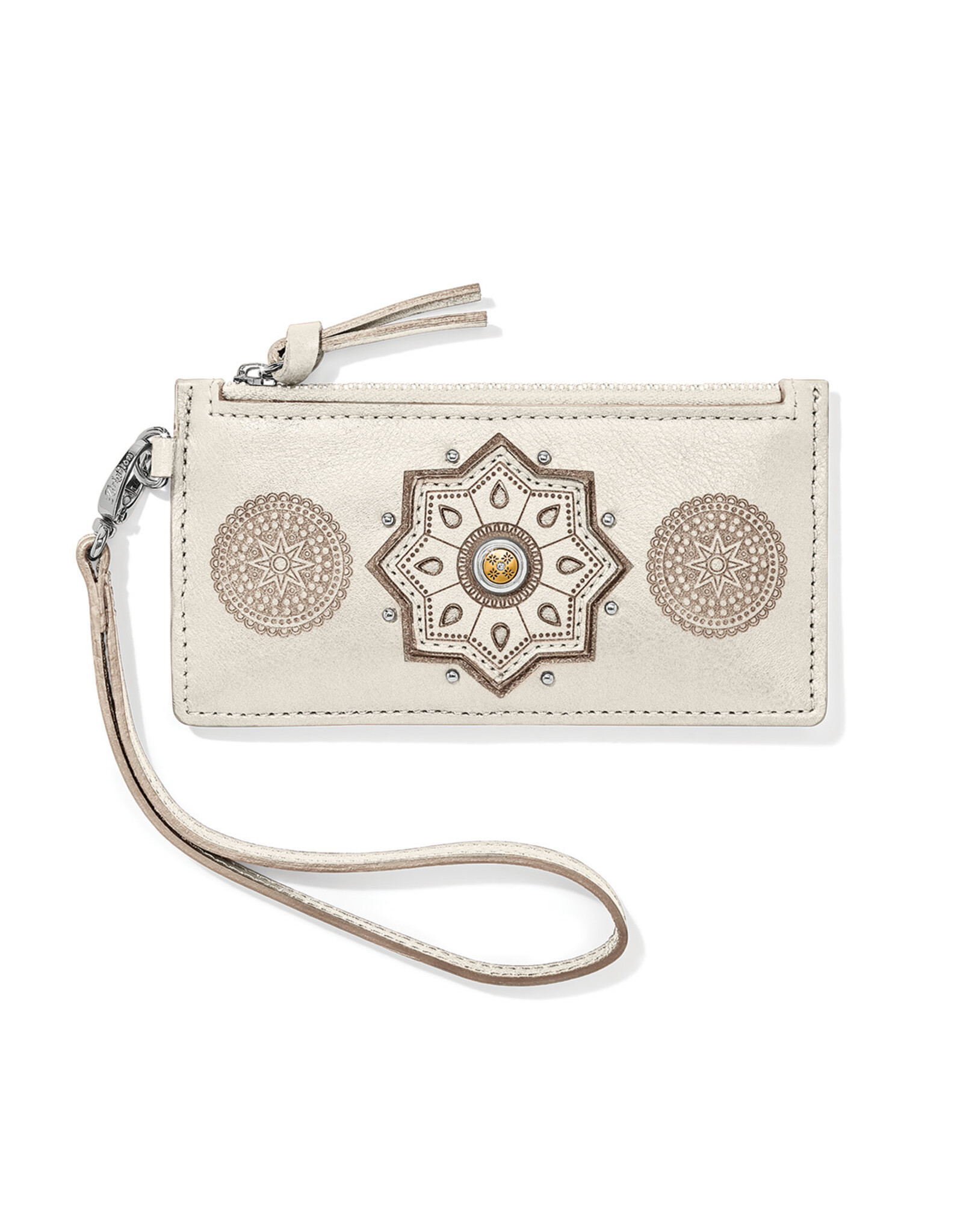 Brighton Brighton E55582 Shoe White Mosaic Card Pouch