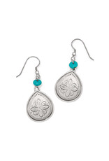 Brighton Brighton JA0163 Mosaic Horizon Turquoise French Wire Earring