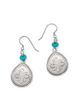 Brighton Brighton JA0163 Mosaic Horizon Turquoise French Wire Earring