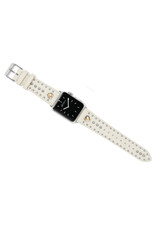 Brighton Brighton W20480 Pretty Tough Heart Watch Band White