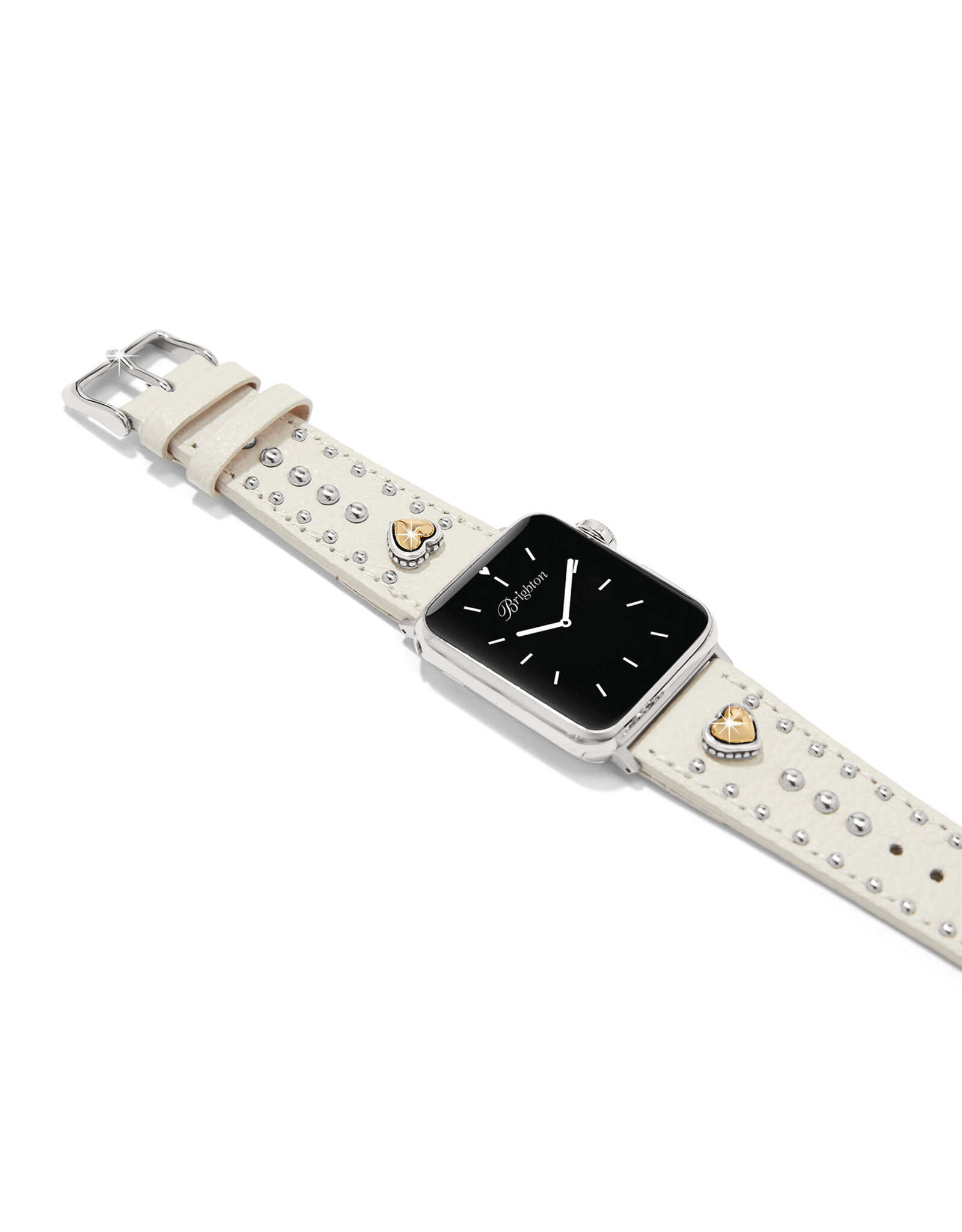 Brighton Brighton W20480 Pretty Tough Heart Watch Band White