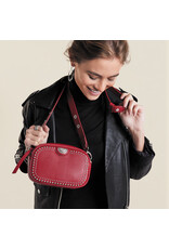 Brighton Brighton H16157 Perry Mini Camera Bag Red