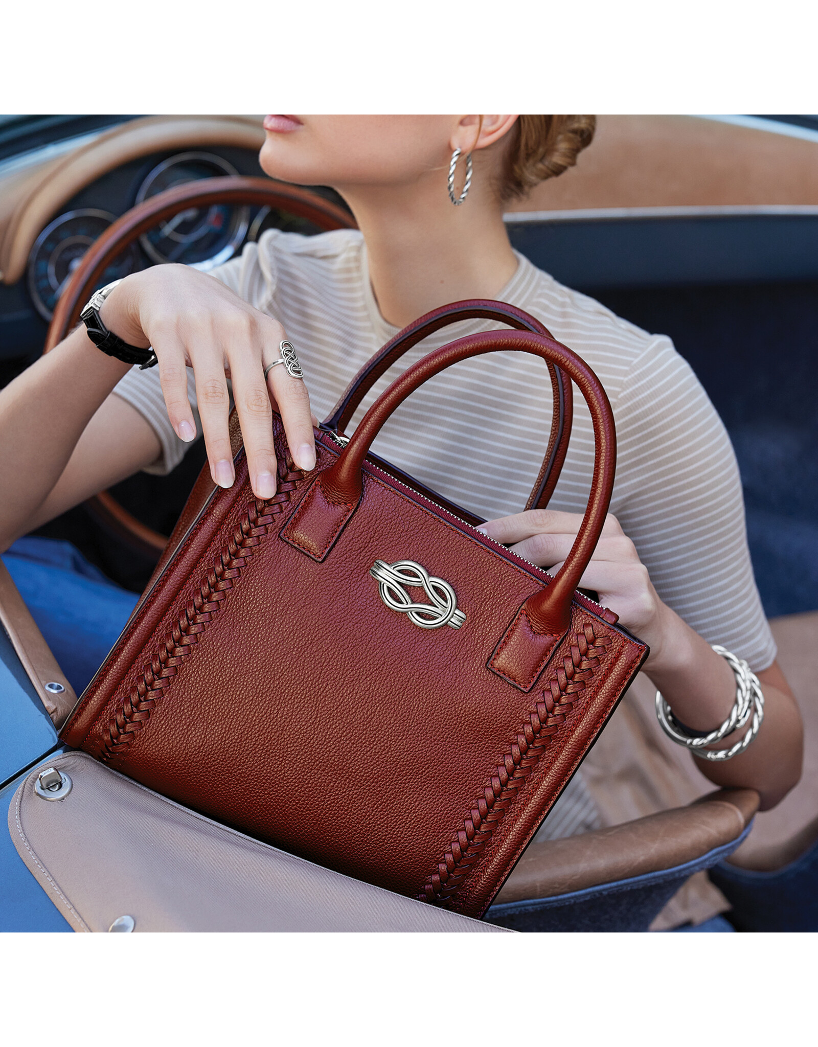 Brighton Brighton H4399C Chili Pepper Interok Fleming Tote