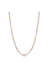 Waxing Poetic Waxing Poetic M12-20 Twisted  Link with Brass Rings Chain