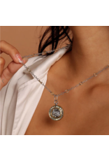 Waxing Poetic Waxing Poetic M12-20 Twisted  Link with Brass Rings Chain