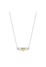 Waxing Poetic Waxing Poetic CN5MS-HRT Channel Necklace Heart