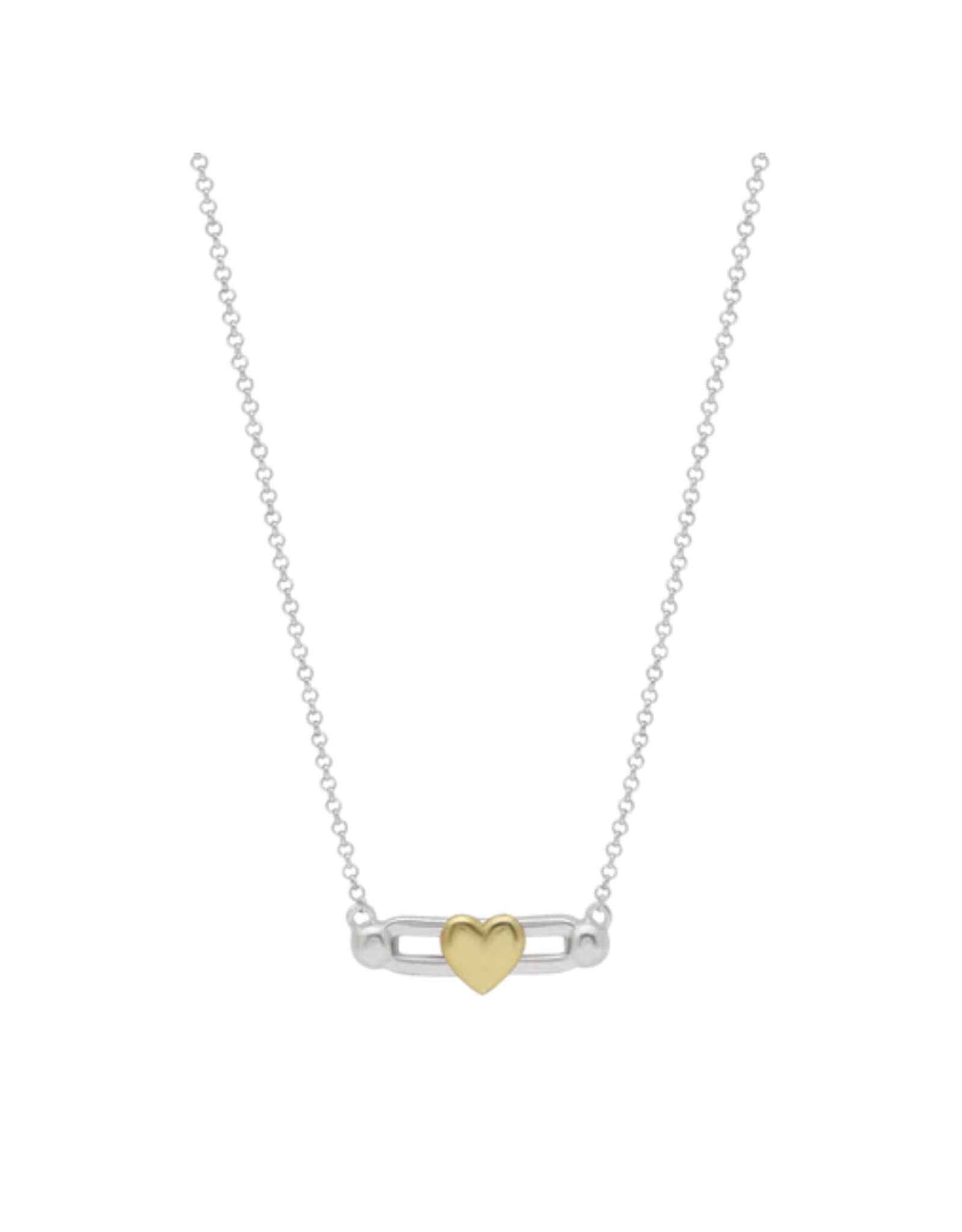 Waxing Poetic Waxing Poetic CN5MS-HRT Channel Necklace Heart