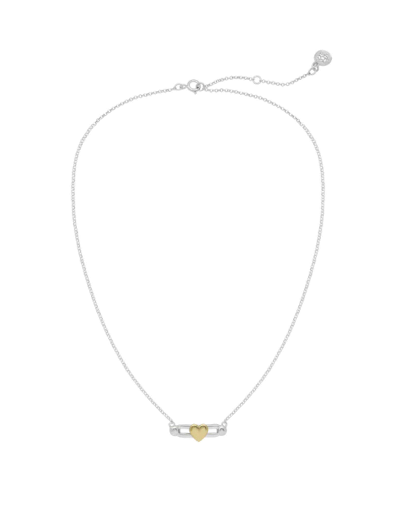 Waxing Poetic Waxing Poetic CN5MS-HRT Channel Necklace Heart