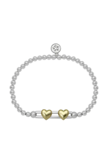 Waxing Poetic Waxing Poetic CN7MS-HRT Channel Collection Bracelet Heart Waxing Poetic Waxing Poetic CN7MS-HRT Channel Collection Bracelet Heart