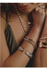 Waxing Poetic Waxing Poetic CN7MS-HRT Channel Collection Bracelet Heart Waxing Poetic Waxing Poetic CN7MS-HRT Channel Collection Bracelet Heart