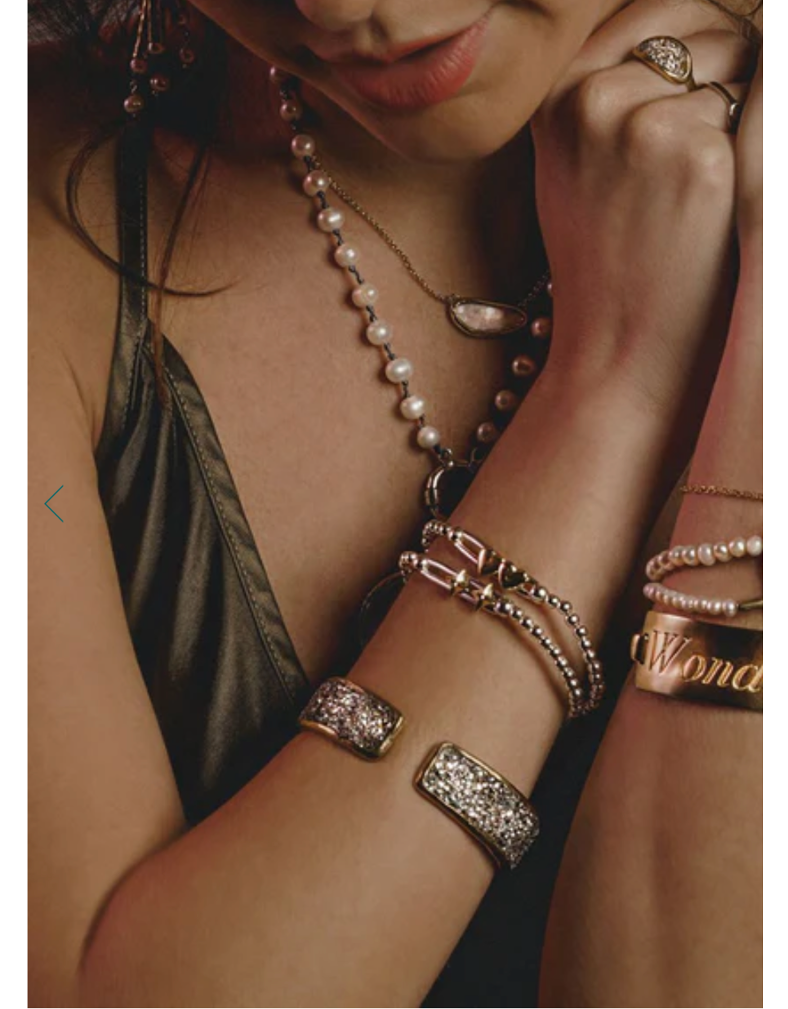 Waxing Poetic Waxing Poetic CN7MS-HRT Channel Collection Bracelet Heart