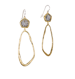 Waxing Poetic Waxing Poetic DTVLR11MS-KRSTL Kristal Dream Traveler Earrings