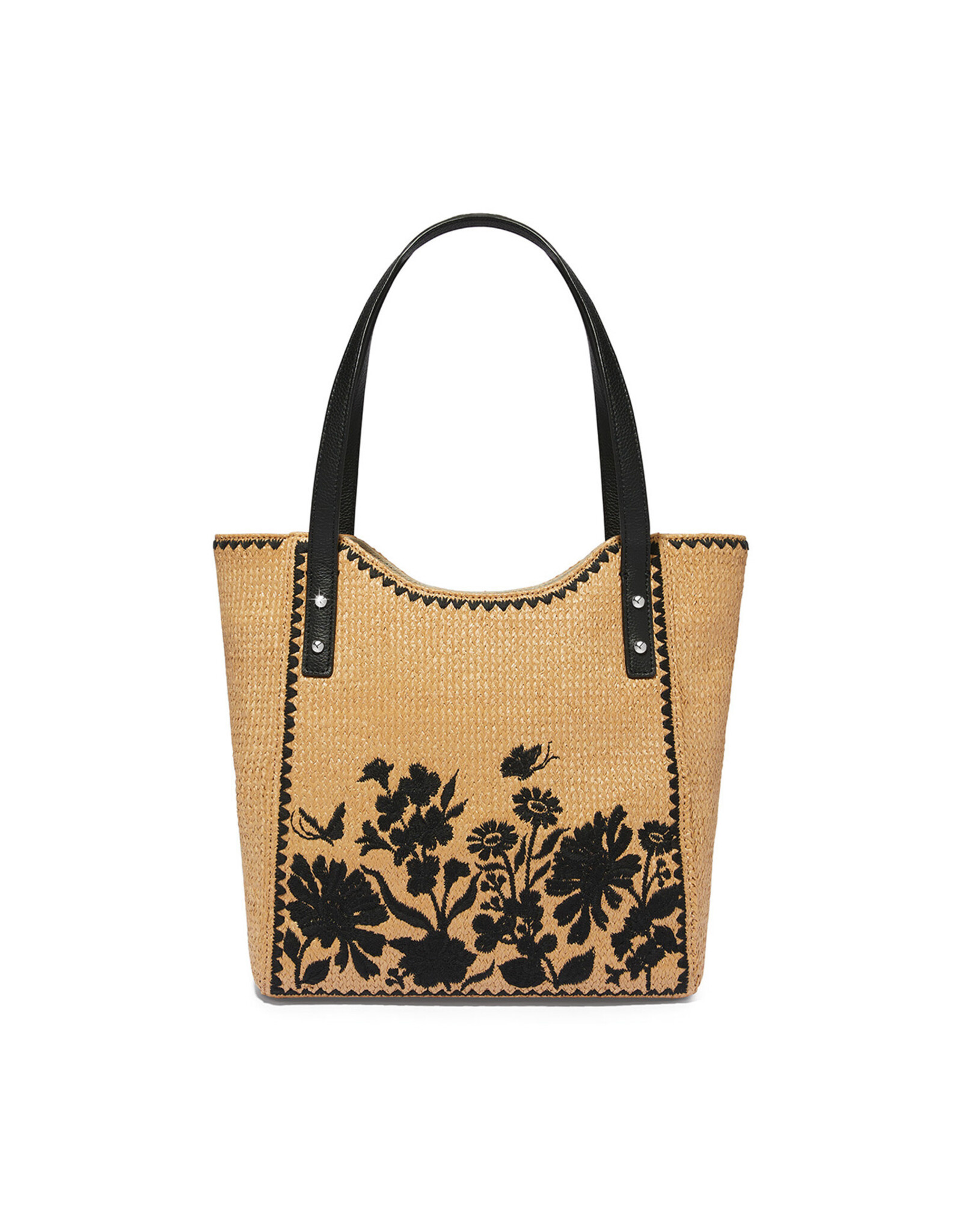 Brighton Brighton H73633 Pepper Straw Tote