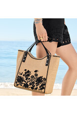 Brighton Brighton H73633 Pepper Straw Tote