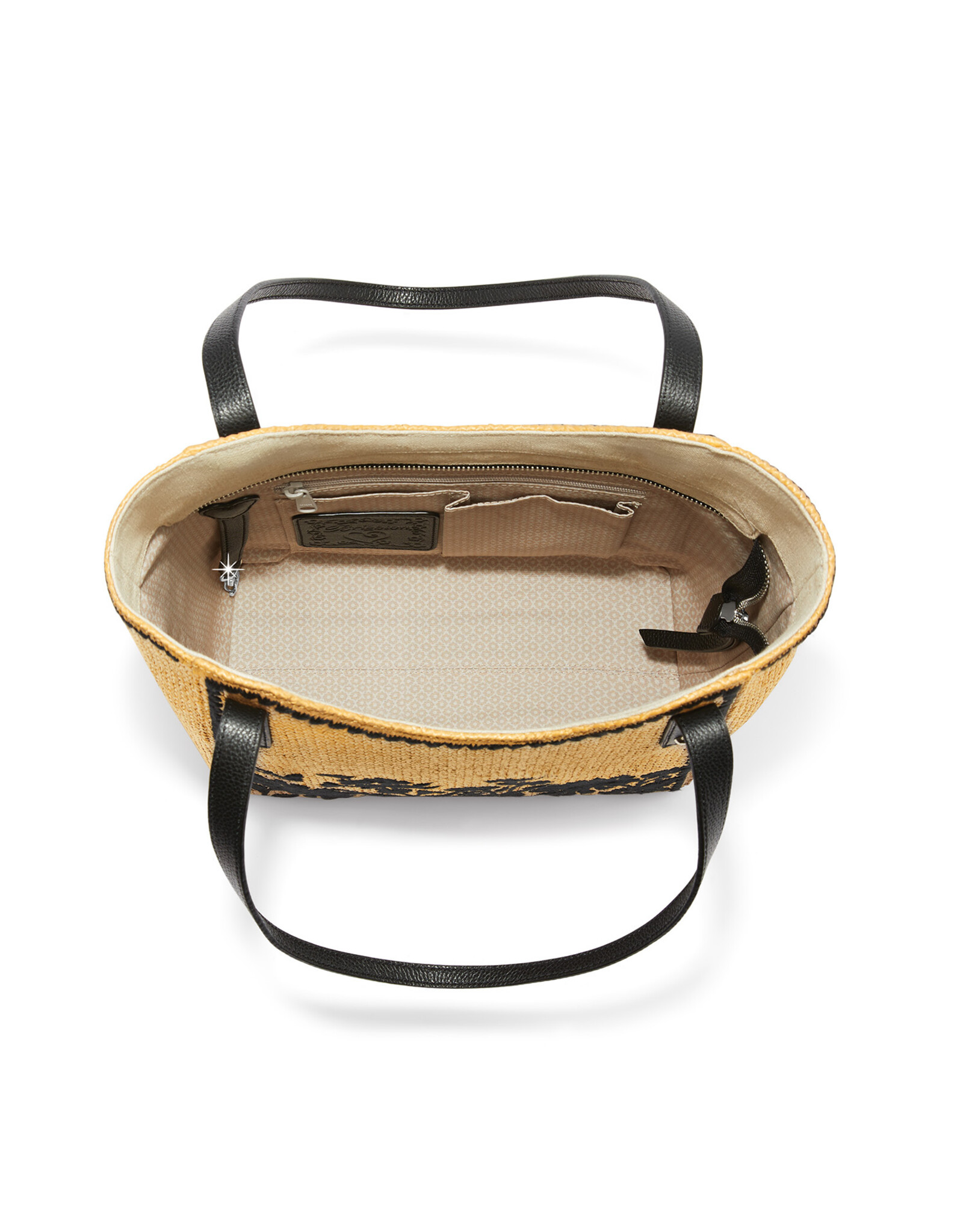 Brighton Brighton H73633 Pepper Straw Tote