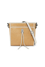 Brighton Brighton H73812 Natural Straw White Astrid Organizer Bag