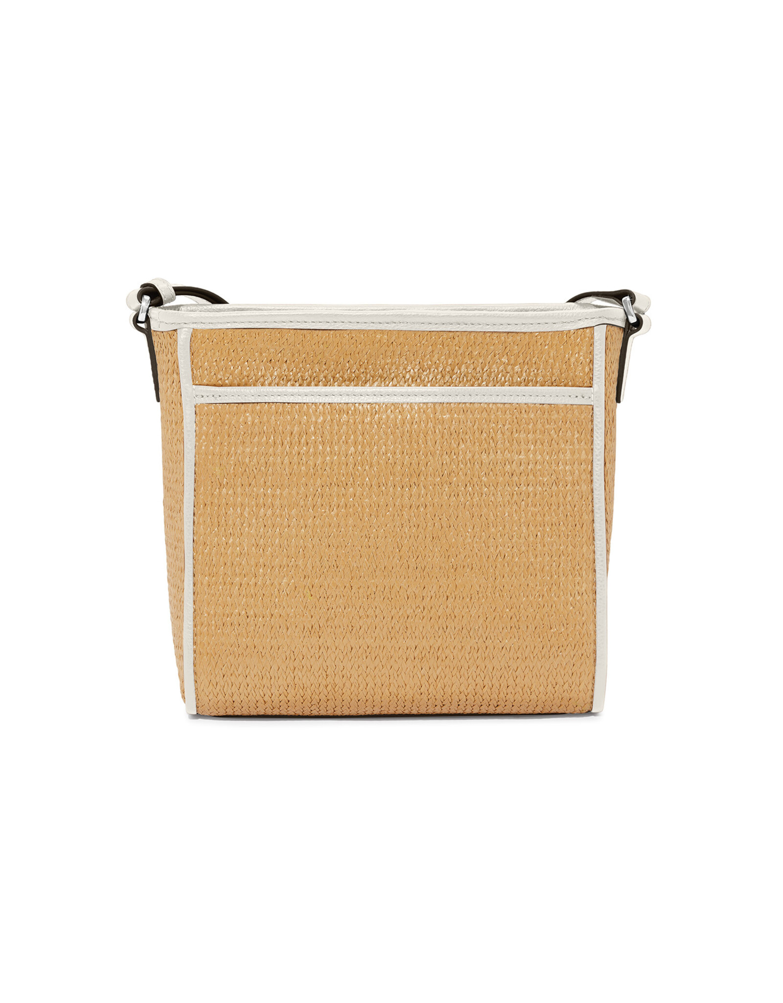 Brighton Brighton H73812 Natural Straw White Astrid Organizer Bag