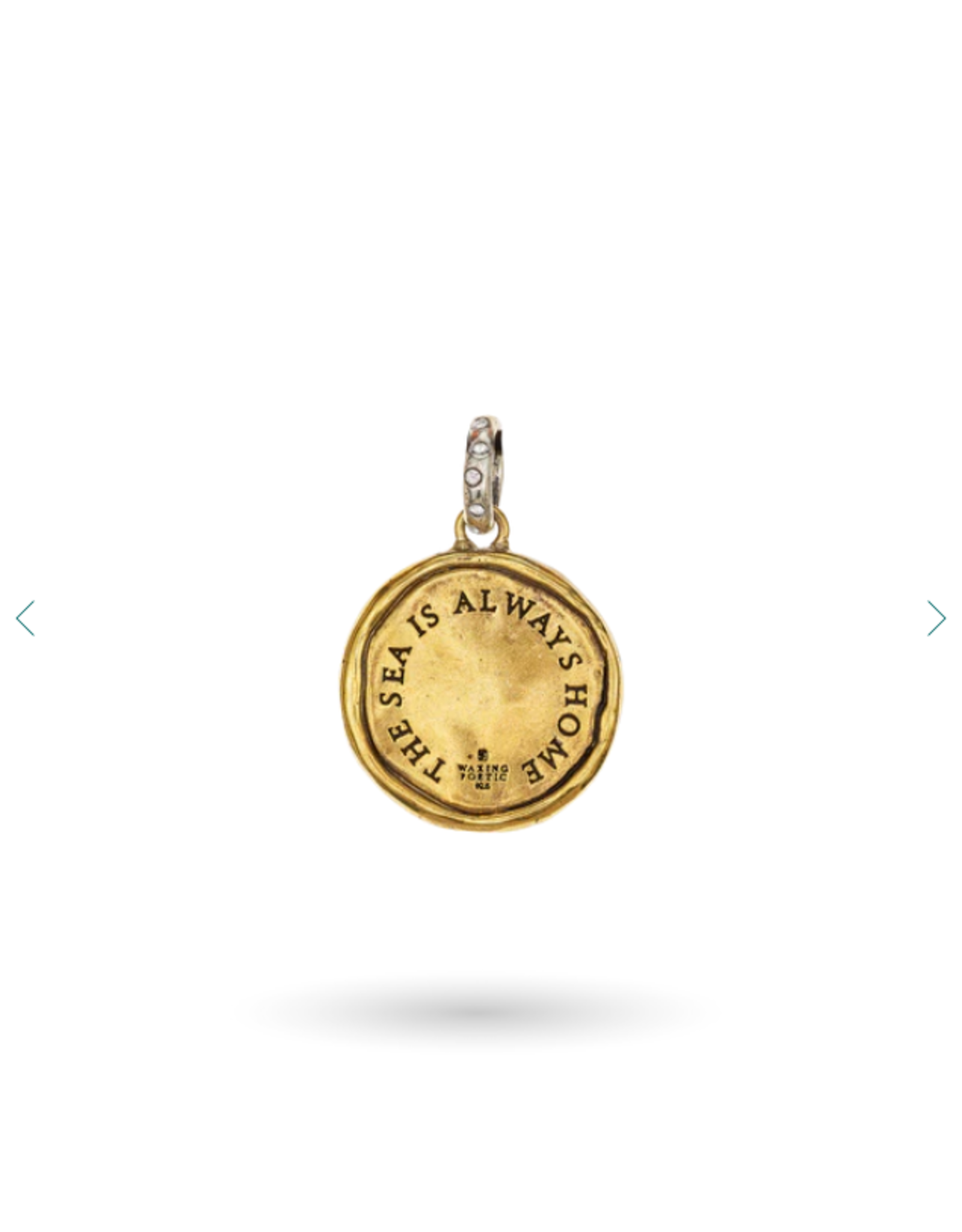 Waxing Poetic Waxing Poetic TSIAH4MS-KRIS The Sea is Always Home Kristal Pendant Charm