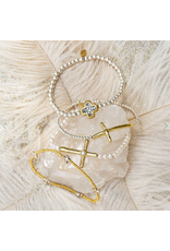 Waxing Poetic Waxing Poetic KLBC7MS-SML Kristal Life in Balance Stretch Bracelet Small Waxing Poetic Waxing Poetic KLBC7MS-SML Kristal Life in Balance Stretch Bracelet Small