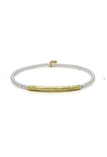 Waxing Poetic Waxing Poetic IMB7CCMS Integrity Bar Mini Ball Stretch Bracelet