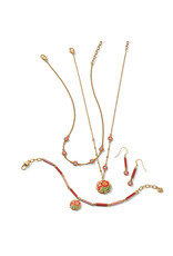 Brighton Brighton JM7747 Sydney Poppy Short Necklace Brighton Brighton JM7747 Sydney Poppy Short Necklace