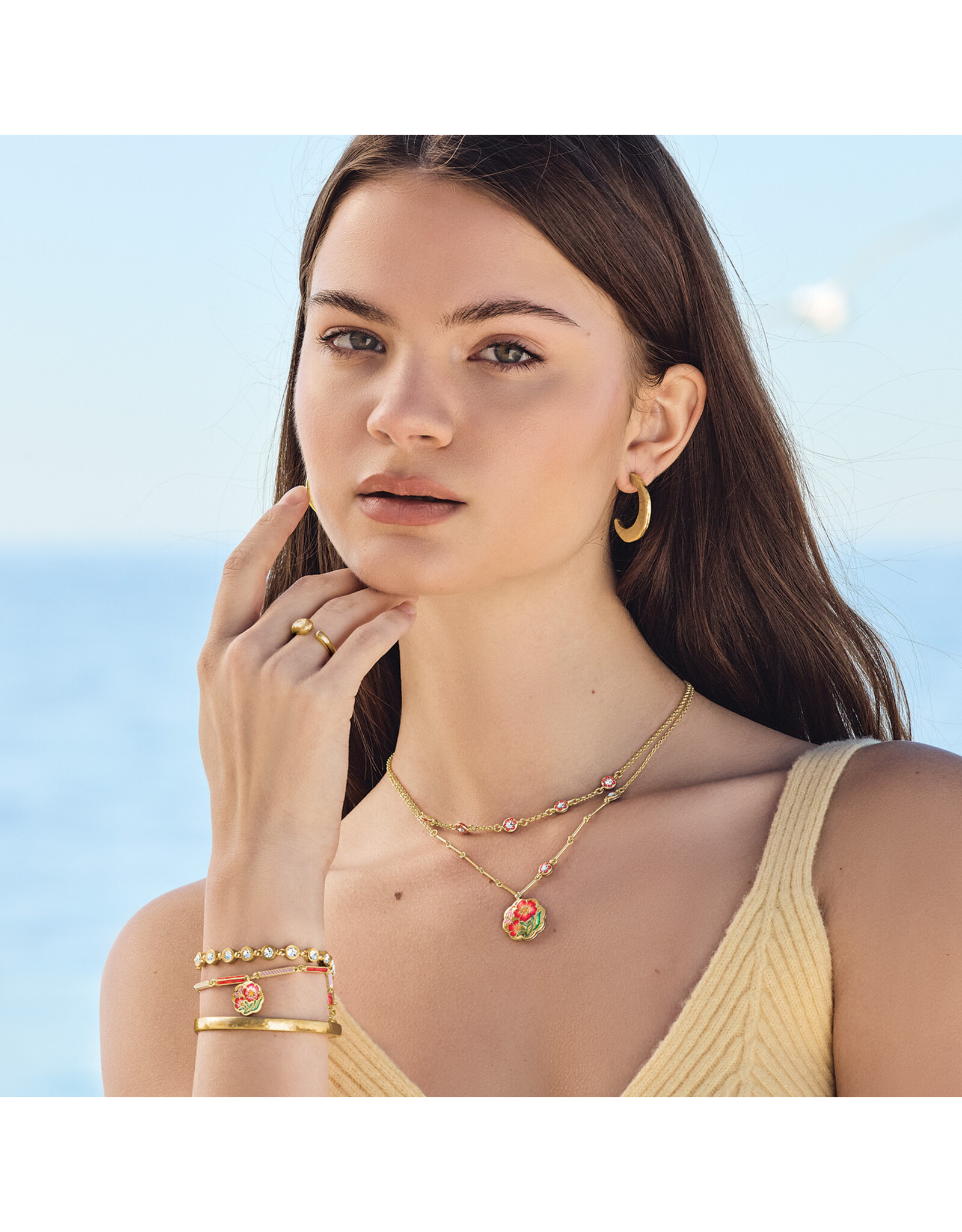 Brighton Brighton JM7747 Sydney Poppy Short Necklace