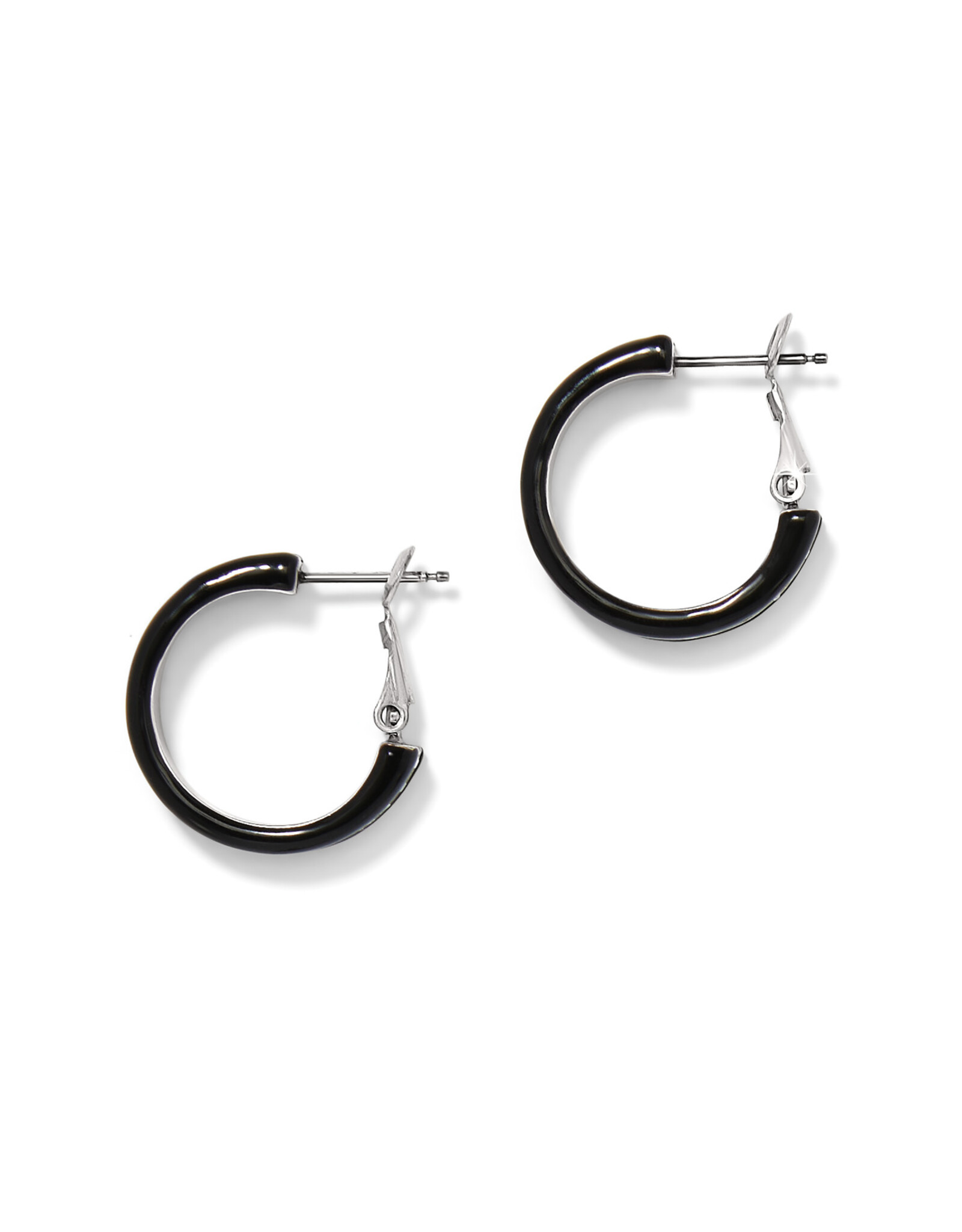 Brighton Brighton JA0058 Meridian Black Hoop Earrings