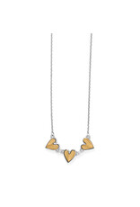 Brighton Brighton JM7736 Cascade Heart Trio Necklace