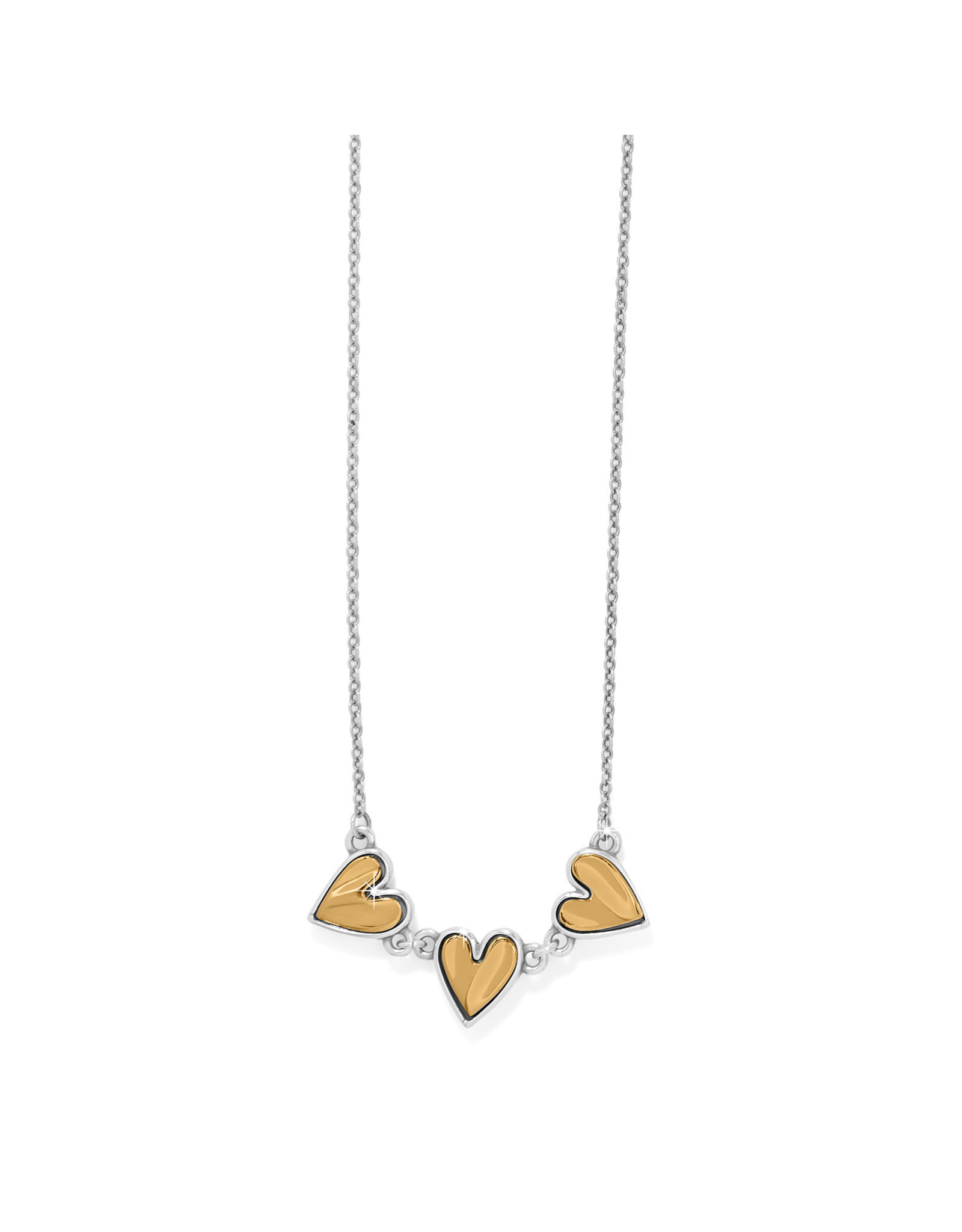 Brighton Brighton JM7736 Cascade Heart Trio Necklace