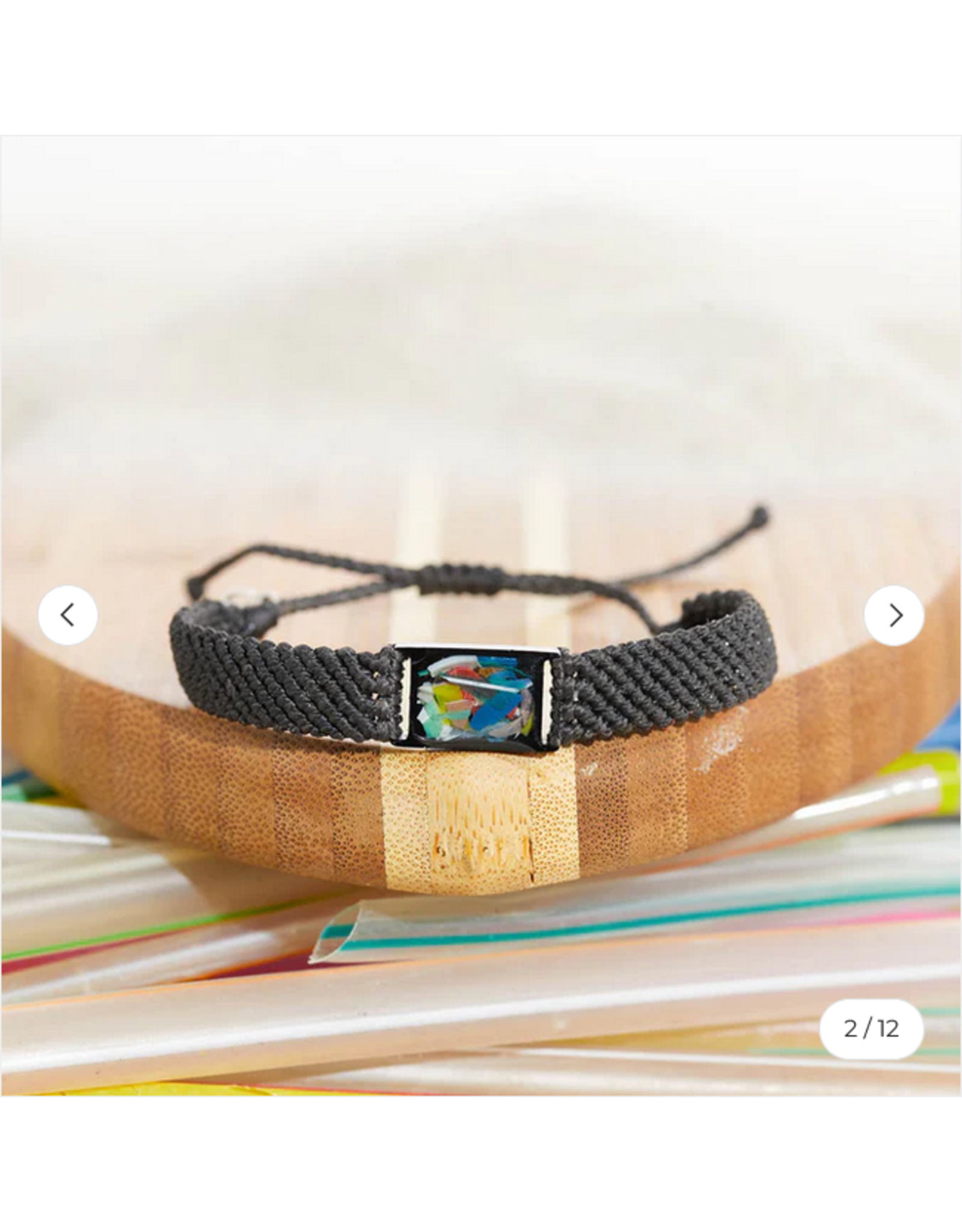 4Ocean 4Ocean 22216067 Last Straw Braided Bracelet