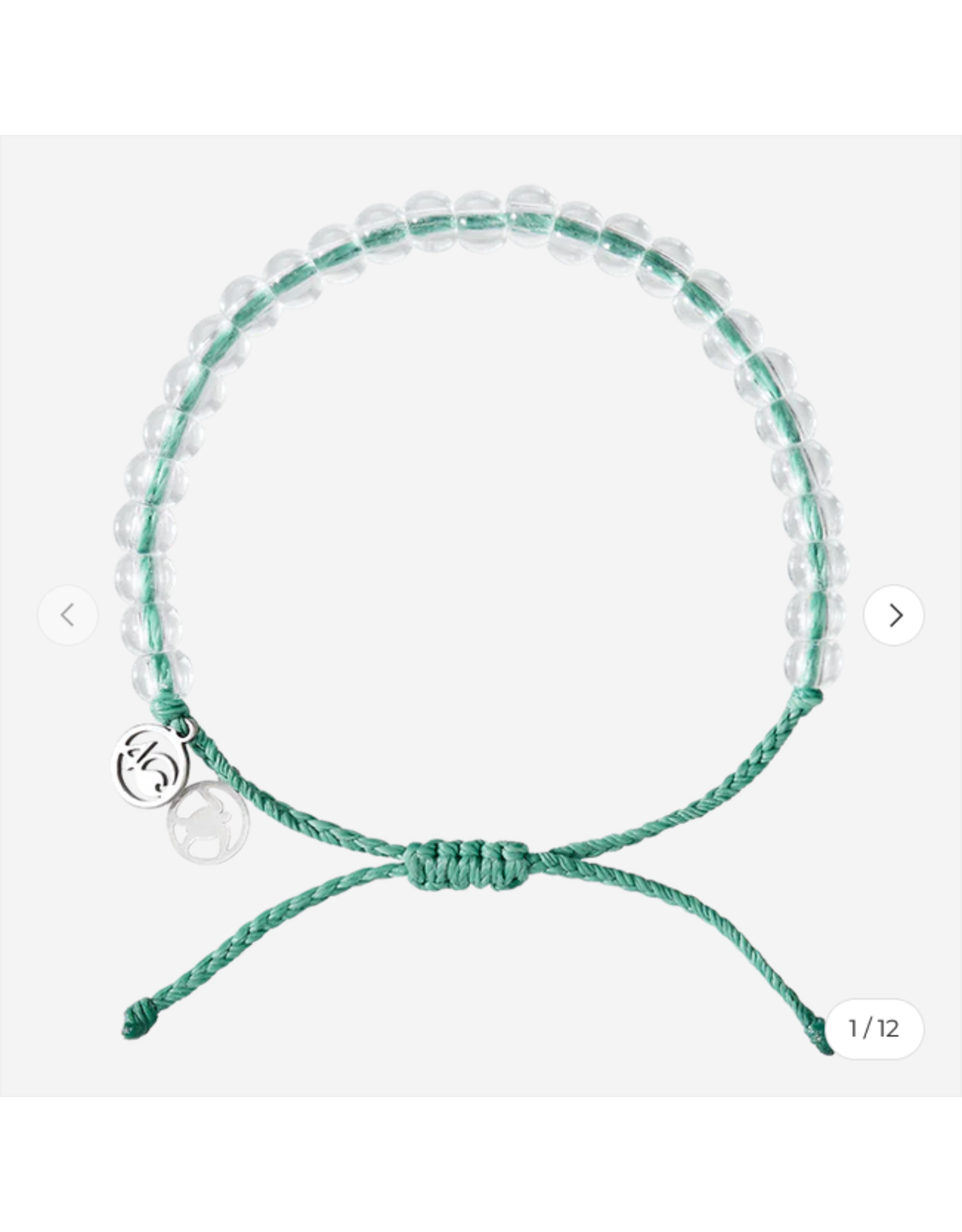 4Ocean 4Ocean PO18 Loggerhead Sea Turtle Beaded Bracelet