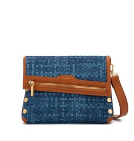 Hammitt Hammitt VIP Med Mosaic Denim Brushed Gold