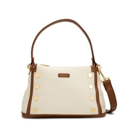 Hammitt Hammit Bryant Medium Courtyard Cream Brushed Gold