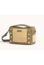 Hammitt Hammitt Evan Pewter Raffia Brushed Gold