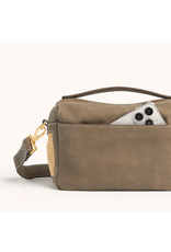 Hammitt Hammitt Evan Pewter Raffia Brushed Gold