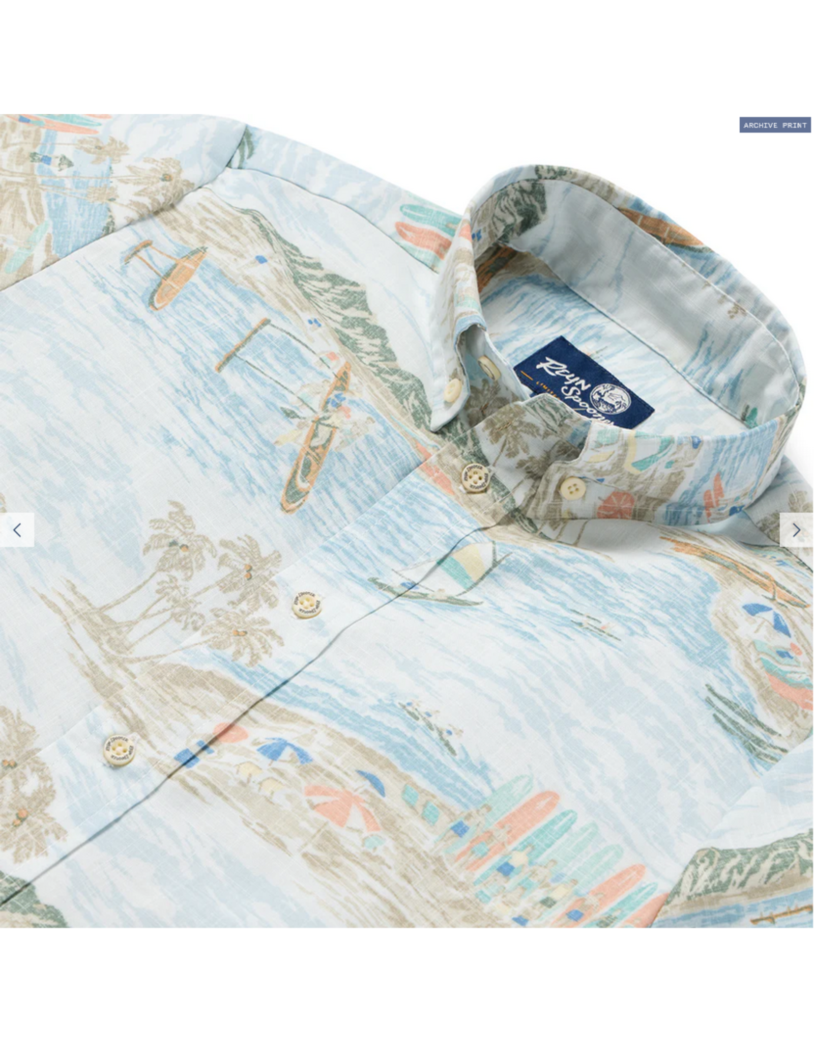 Reyn Spooner Reyn K661826025 Waikiki Nostalgia Kids Button Front Shirt