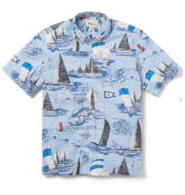 Reyn Spooner Reyn M662612525 Transpac 2025  Button Front Shirt