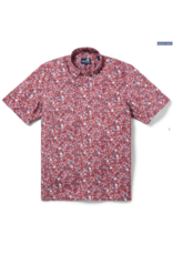 Reyn Spooner Reyn M660812525 Retro Mini Earth Red Button Front