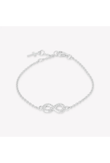 Rizen Rizen 590024SS-CZ-17  Infinite Hope Bracelet Silver
