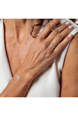 Rizen Rizen 590024SS-CZ-17  Infinite Hope Bracelet Silver