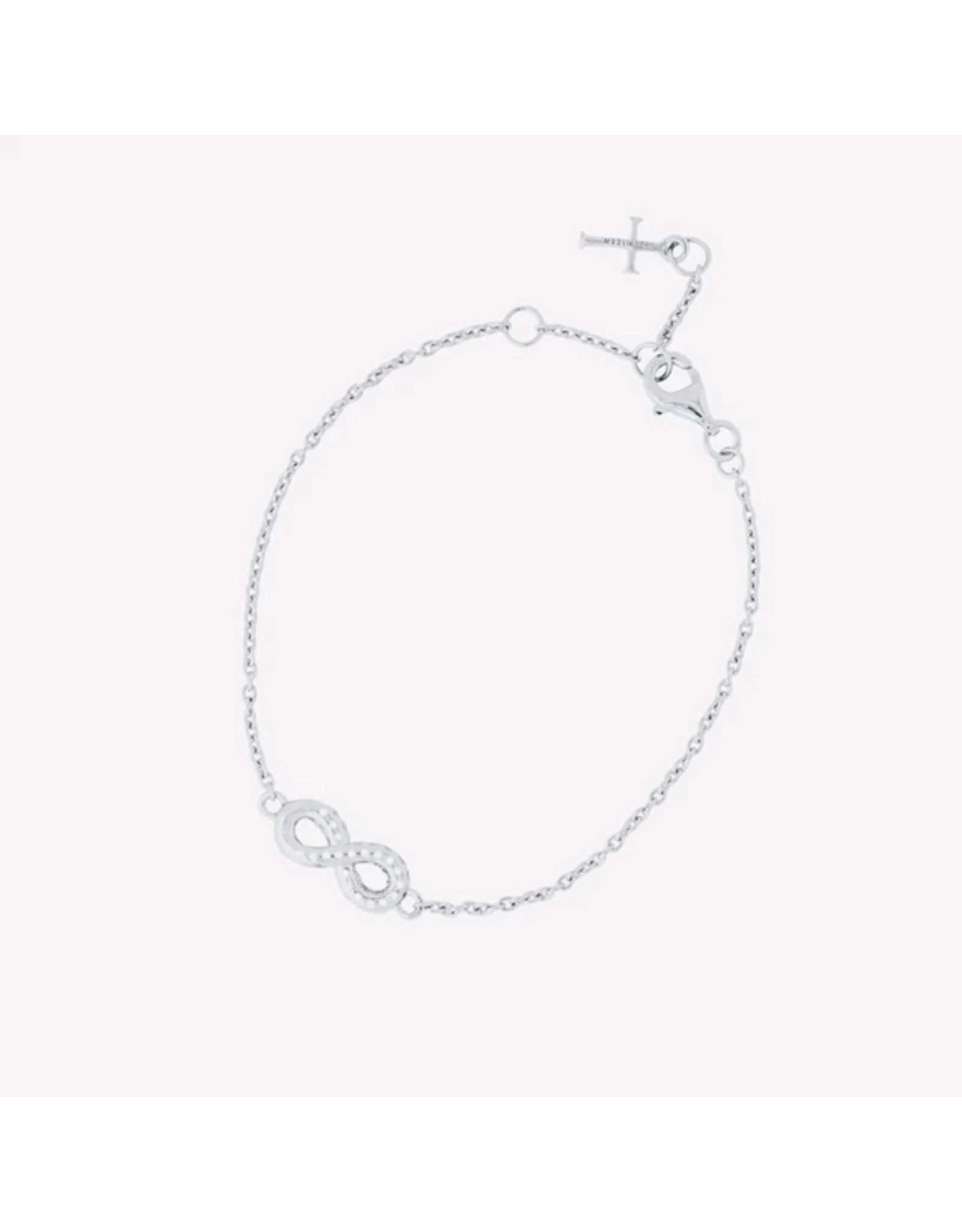 Rizen Rizen 590024SS-CZ-17  Infinite Hope Bracelet Silver