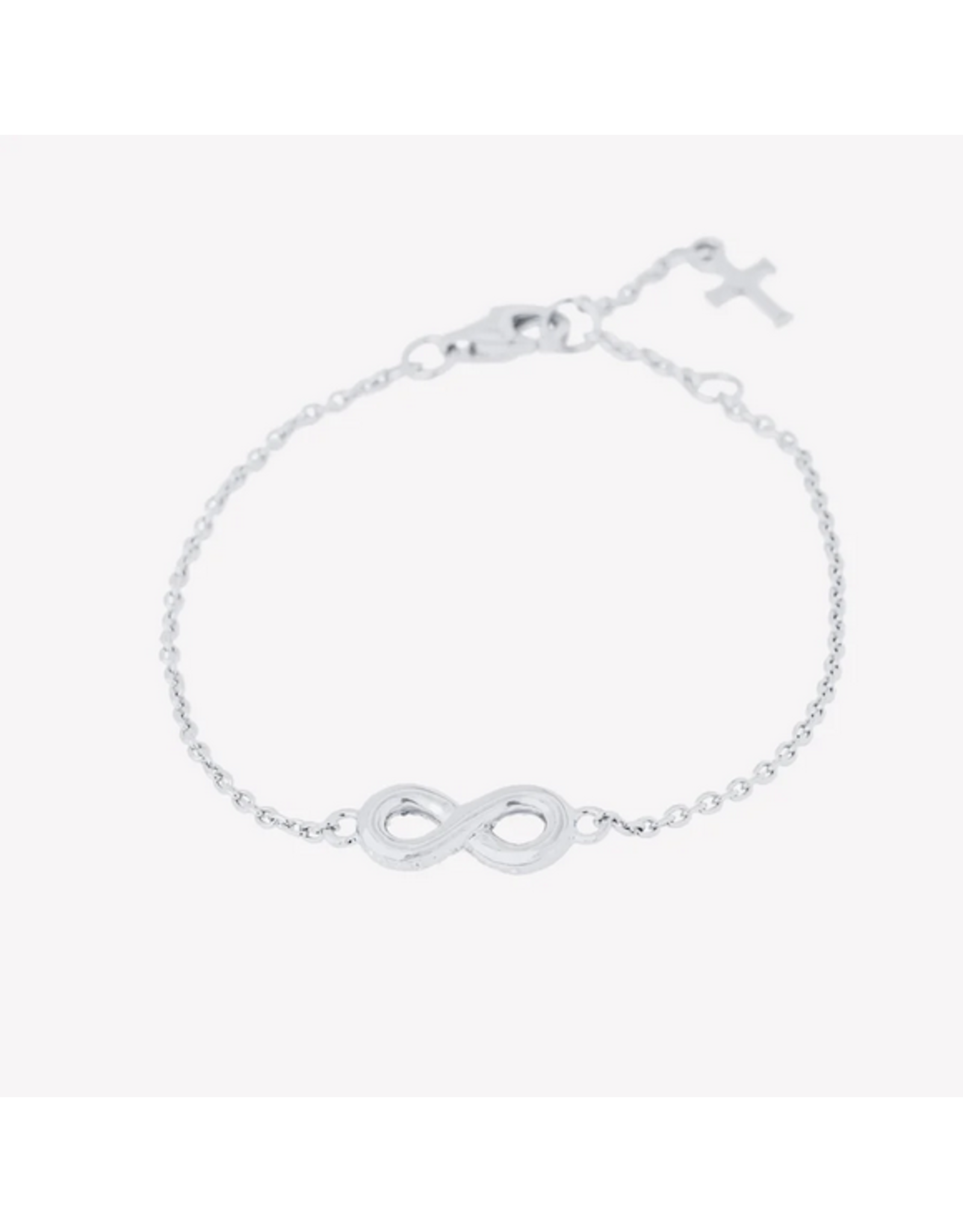 Rizen Rizen 590024SS-CZ-17  Infinite Hope Bracelet Silver